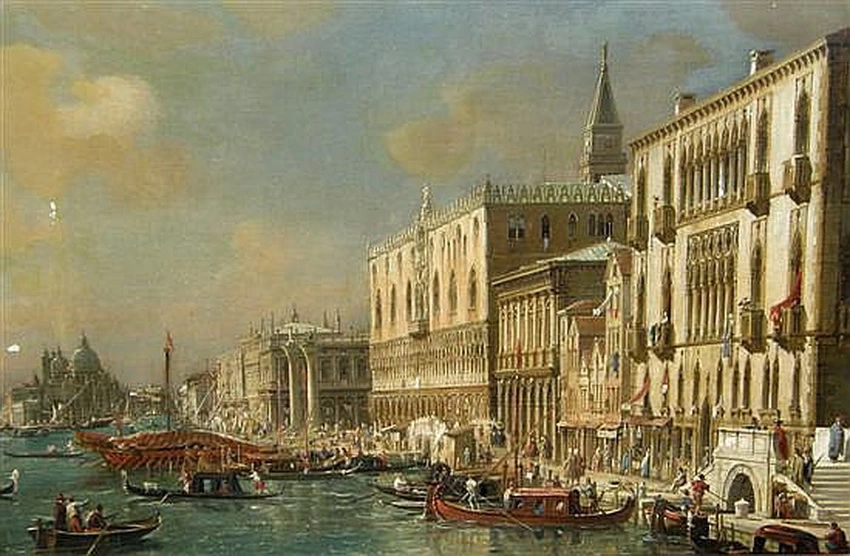 IL Canal Grande e il Palazzo Ducale